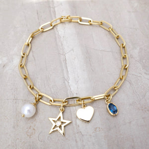 Pulsera 4 Charms